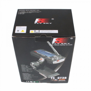 Аппаратура управления 3-канальная FlySky FS-GT3B 2.4Ghz с приёмником GR3E